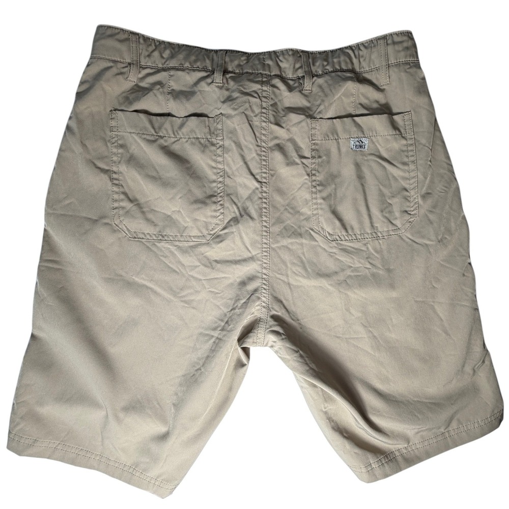 TRUNKS Surf & Swim Co. 360 Utility Hybrid Shorts - Khaki Tan (Size 32) - Picture 2 of 9